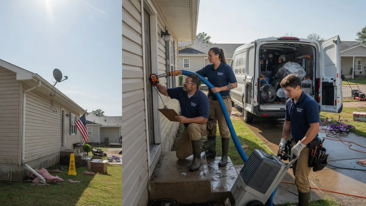 Ceiling Water Damage Restoration in Anmoore, WV near me
